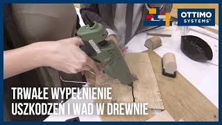 BUDMA 2020 - Łatwa Naprawa Ubytku w Drewnie z BCD TH THERMELT