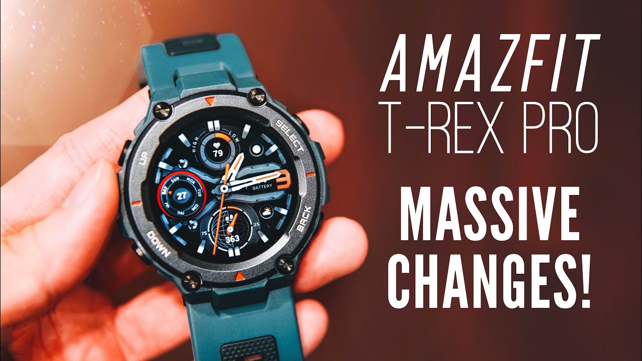 Amazfit T-Rex Pro In-Depth Look: MAJOR Update! Tons of New Features! 