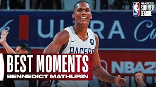 Bennedict Mathurin's Best Plays Of The #NBA2k23SummerLeague