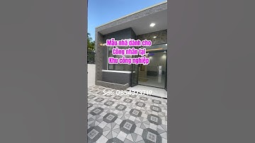 Nhà giá rẻ dành Cho công nhân, tại Khu công nghiệp Tân hương Tiền Giang #bdstiengiang #bdsgiare