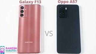 Samsung Galaxy F13 vs Oppo A57 Speed Test and Camera Comparison