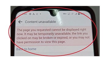 Facebook| The Page you Requested temporarily Unavailable
