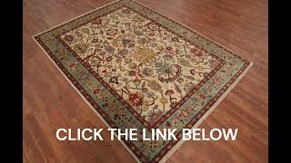 Traditional 7' x 5'1" 100% Wool Floral Rug Review – Classic Home Décor for Foyer & Hallway screenshot 4