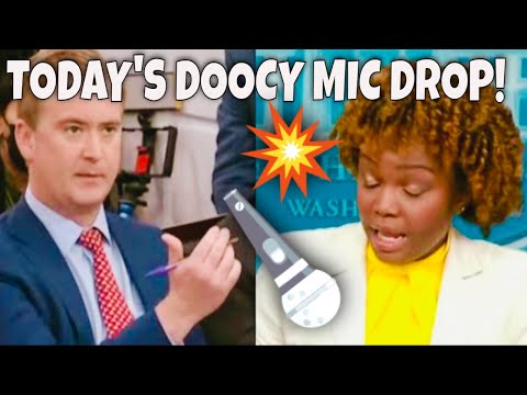 DOOCY MIC DROP 🤜🎤on Karine Jean-Pierre:  Is the President responsible for GAS PRICES going UP?” 💥