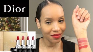 dior rouge mini lipstick set