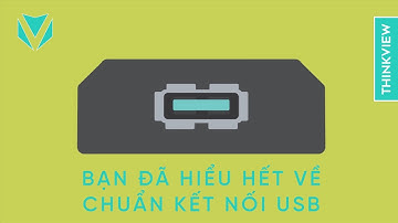 Giải thích: Cổng kết nối USB? (USB Type A, B, C)