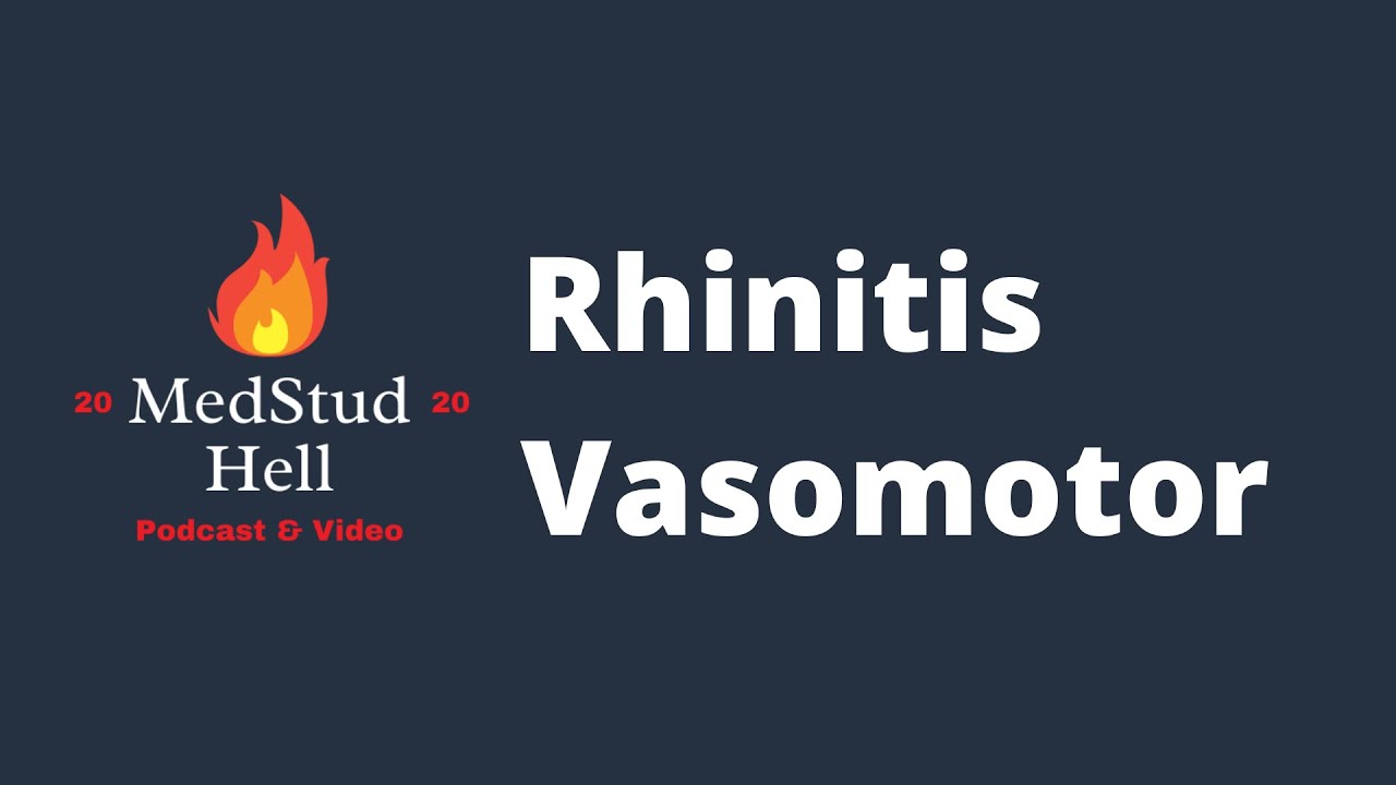 MedStud Hell THT | Rhinitis Vasomotor - YouTube