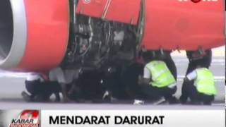 Lion Air Mendarat Darurat di Bandara Juanda