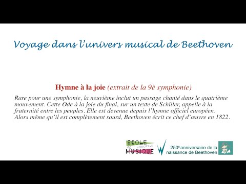 L Hymne A La Joie Youtube