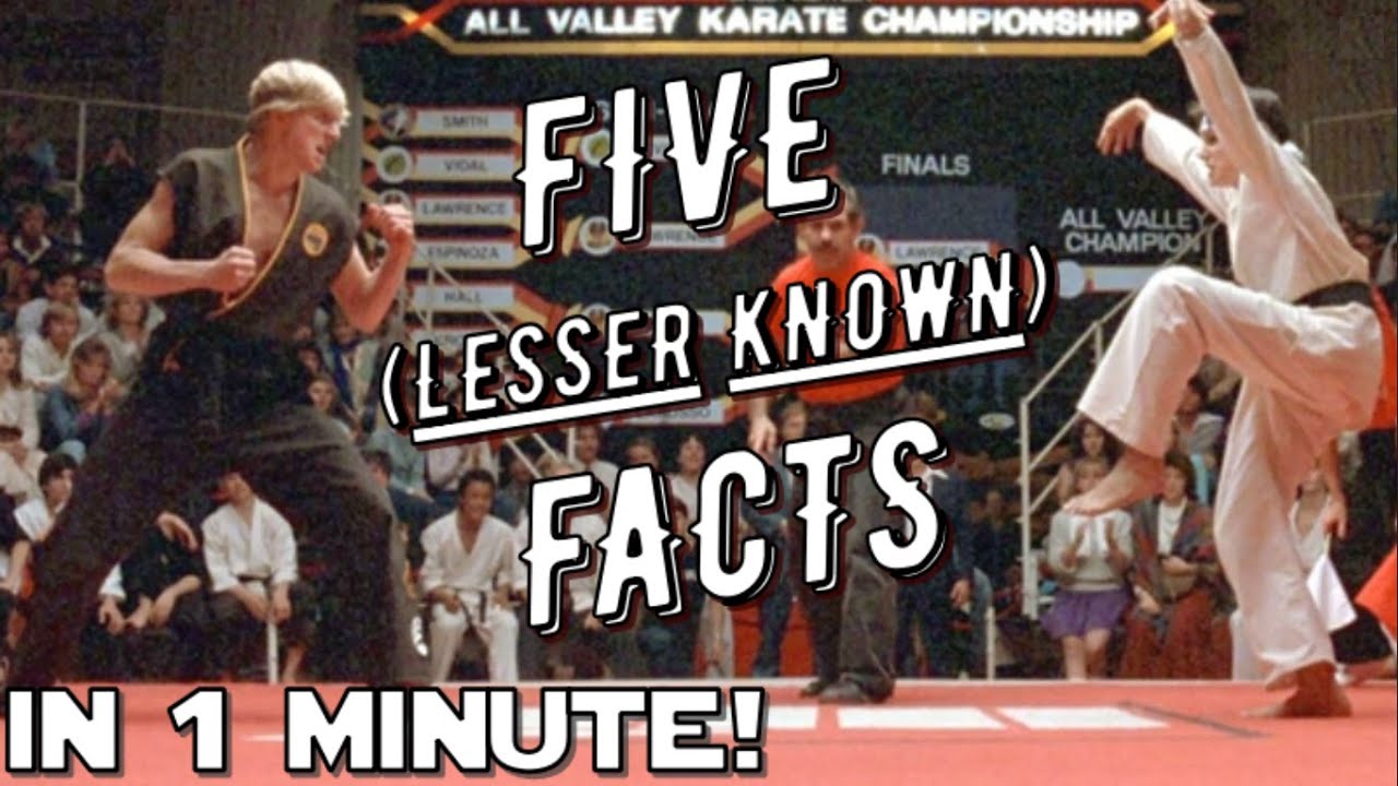 5 Lesser Known Facts In 1 Minute Karate Kid! YouTube