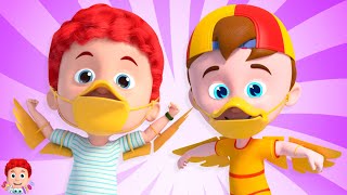 Let&#39;s Count with Five Little Ducks + More Nursery Rhymes for Babies