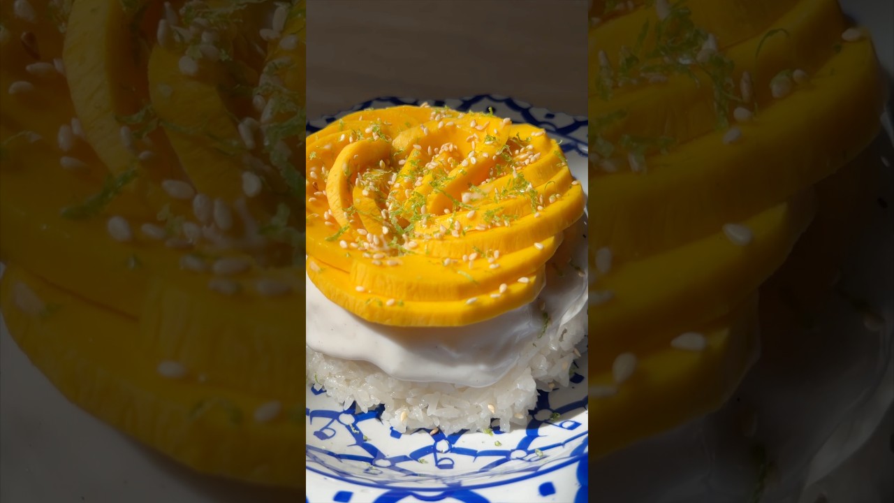 MANGO STICKY RICE🥭