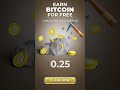EARN FREE BITCOIN! 🚀 EASY MINING! 🚀 #bitcoin #btc #crypto