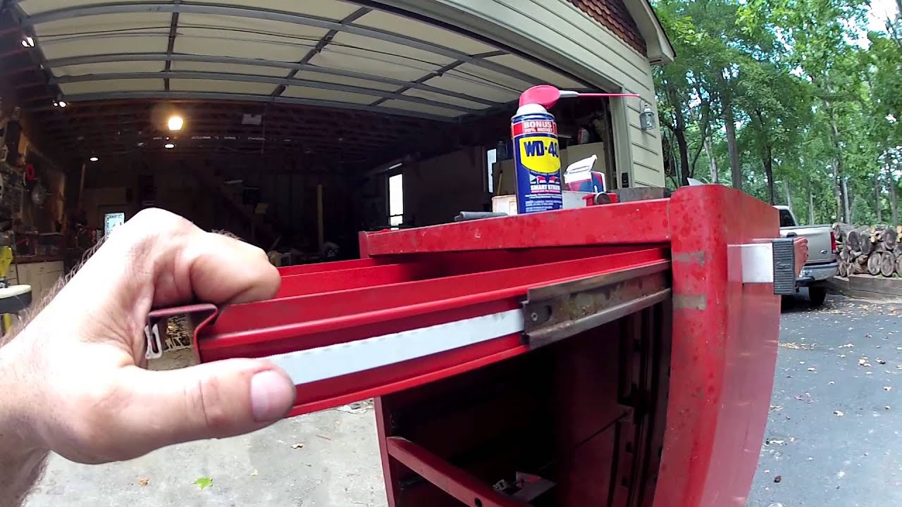 Snap On Tool Chest Drawer Removal How To Youtube