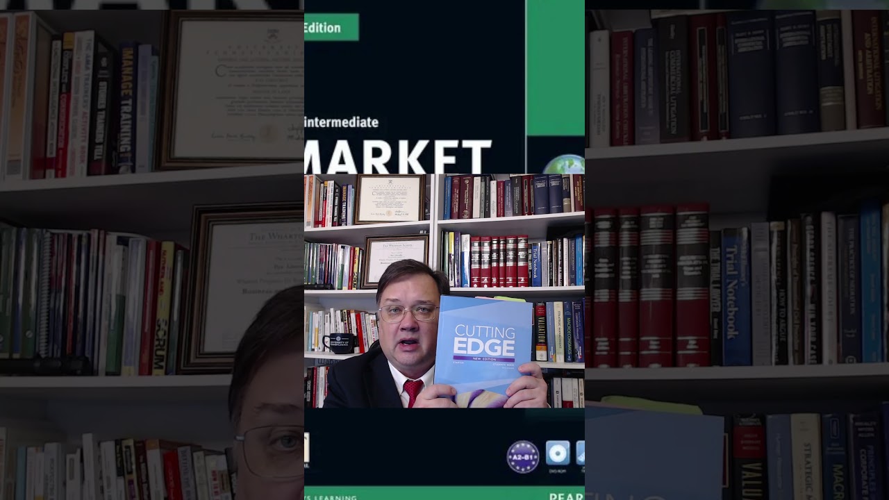 Учебники Market Leader и Cutting Edge идеальны для разговорного и делового английского для взрослых