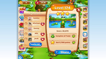 Forest Rescue Bubble Pop | Level 174