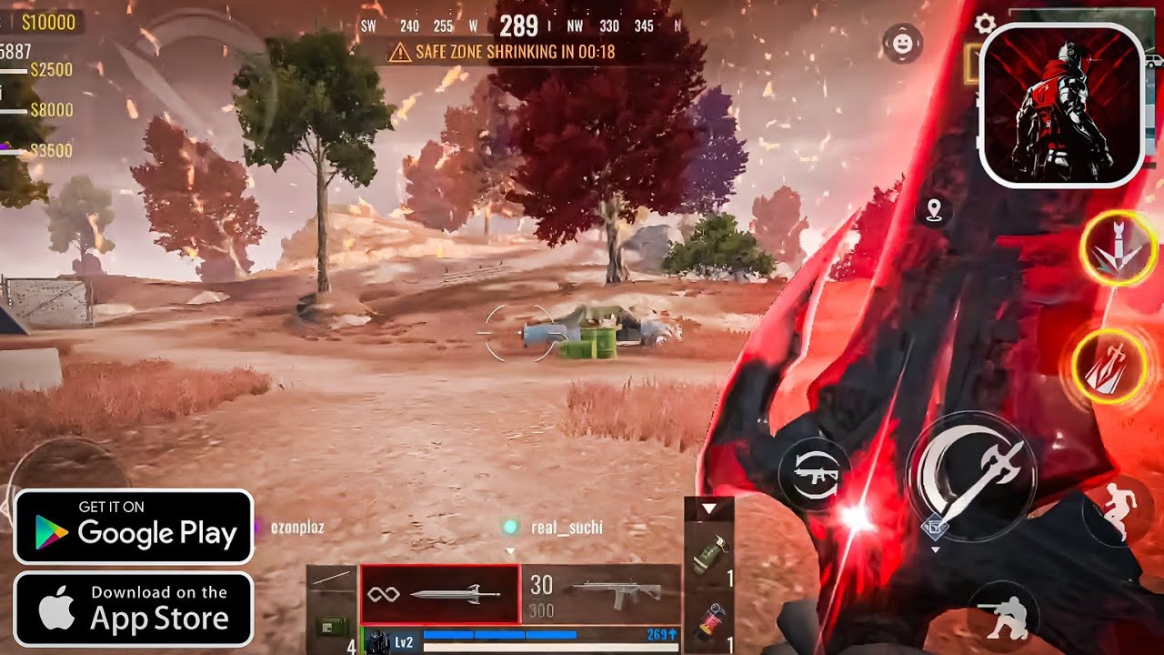 BLOODSTRIKE ZOMBIE ROYALE MODE GAMEPLAY WALKTHROUGH PART 2 ( Android,ios) | SAVAGE DEFINITE