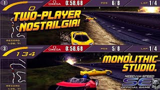 NFS SE split-screen is Still the GOAT! (Monolithic Studio Duel). screenshot 4