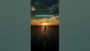 Commitment is what turns dreams into reality 💪 Stay consistent #Motivation #Discipline #NoExcuses