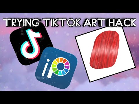 Trying Tiktok Art Hacks