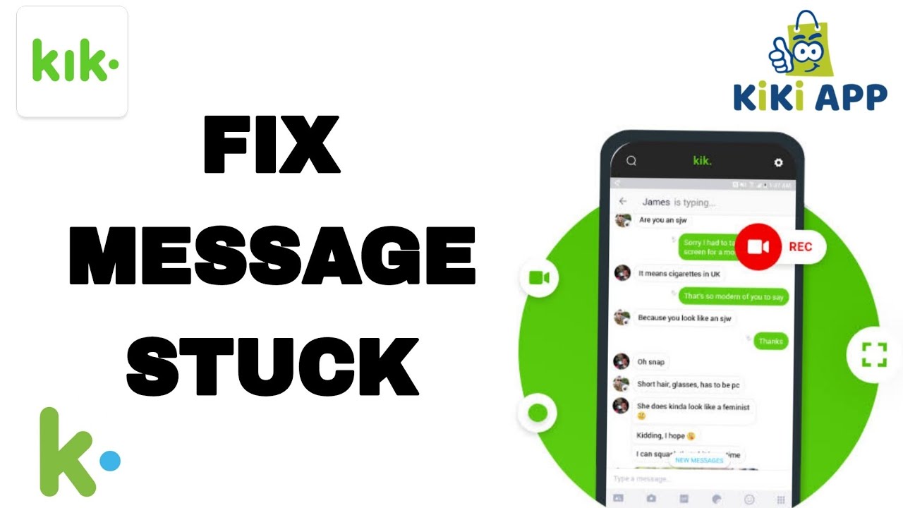 How To Fix And Solve KiKi App Message Stuck | Final Solution - YouTube