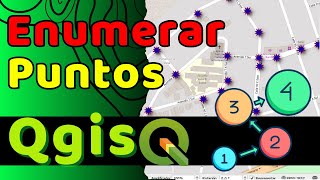 🔢 Cómo ENUMERAR PUNTOS en QGIS 2026 (Numeración Secuencial Fácil y Perfecta) 🚀