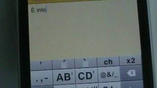 1Hand Mailer Italian Keyboard screenshot 1