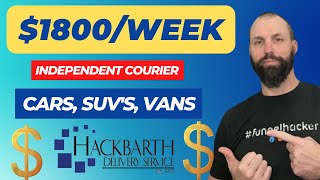 Independent Courier Business-Make $1800 A Week!! #medicalcourier #courier #sidehustle