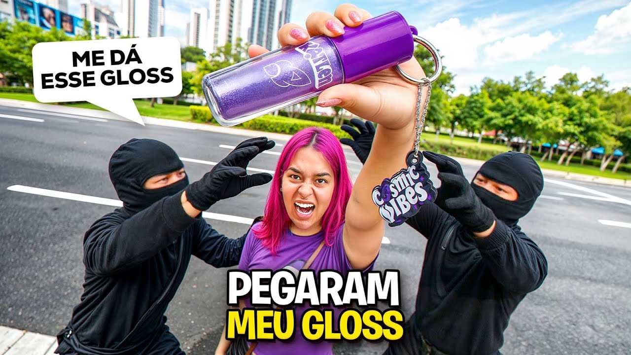 R0UBARAM O MEU GLOSS E O DA EMILLYVICK *invadiram a casa ? 