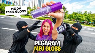R0UBARAM O MEU GLOSS E O DA EMILLYVICK invadiram a casa