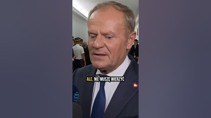 "Jak prezydent będzie chciał pójść na konfrontacje, to współczuje"