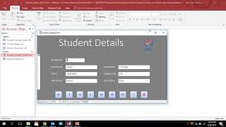 Database Tutorial 12 Form Design View Part 4 Properties