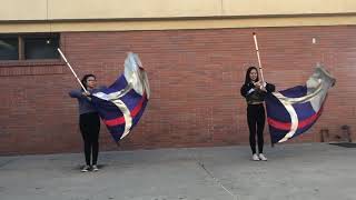 SGHS Color Guard Tryout Routine 2019