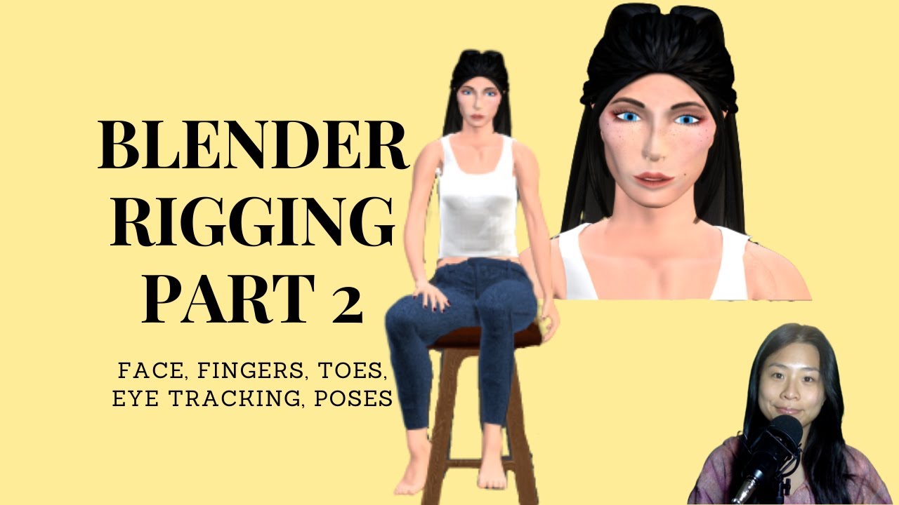 Blender Character Rigging Part 2 (Finishing up) - YouTube