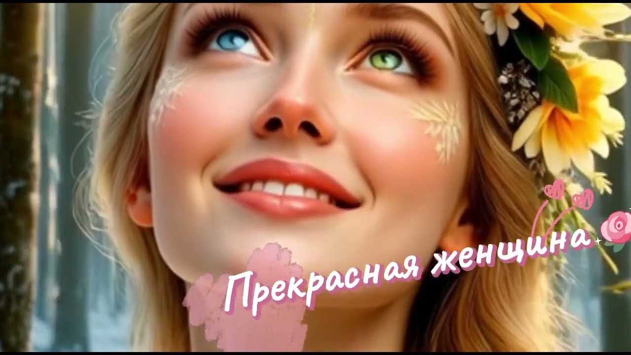 Прекрасная женщина 🎶🎵💝