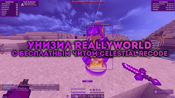 💥УНИЗИЛ ВЕСЬ REALLYWORLD С БЕСПЛАТНЫМ ЧИТОМ CELESTIAL RECODE | ЗАБАНИЛ МОДЕРА💗