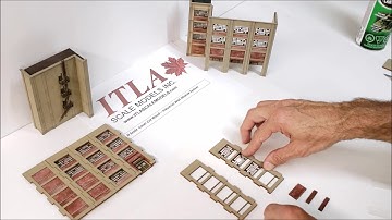 ITLA Scale Models Inc - #2  N Scale Modular Wall System