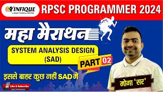 महामैराथन क्लास || RPSC PROGRAMMER ||SYSTEM ANALYSIS DESIGN || BY MOGA SIR #sad #sadclasses Part-2