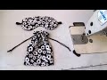 خياطة غطاء العينين للنوم وكيس من القماش فكرة مشروع مربح جدا Diy Sleep Mask And Drawstring Bag خياطة غطاء العينين للنوم وكيس من القماش فكرة مشروع مربح جدا Diy Sleep Mask And Drawstring Bag