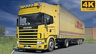 4K | ETS2 1.44 | Promods | Scania 164L V8 | Zvolen 🇸🇰 󠁧󠁢󠁳󠁣 - Ostrava 🇨🇿