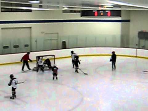 Joshua's Hockey Goal in Boston