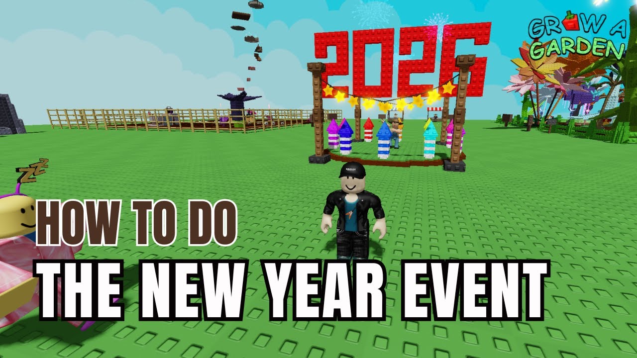 EASIEST Update Ever How To Get Grow A Garden 2026 New Year Rewards 