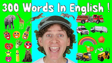 300 Words in English Chants | My First Words Series | Numbers, Colors, Animals, Vehicles, Verbs