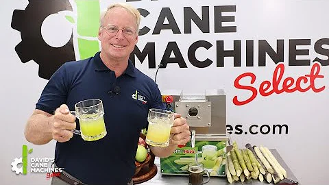 MIGHTY MINI Family small business sugarcane juicer extractor machine demo