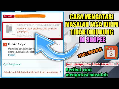 Video: Mengapa opsi pengiriman tidak didukung shopee?