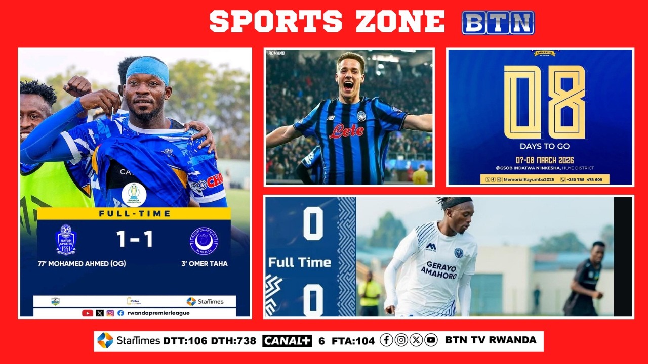 DORE UBURYO RAYON SPORTS YANGANYIJE NA AL HILAL IKIKOMANGA KUGATUZA;POLICE FC IRIKUBYINA IVAMO.