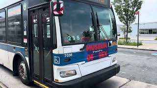 MTA New York City Bus: 2011 Orion VII E10 "3G" #7036 On The B41 @ Flatbush Avenue & Kings Plaza