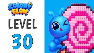 Colony Flow Level 30 Solution Walkthrough 