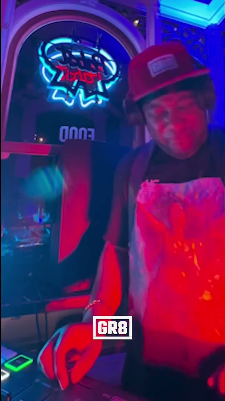 DJ drops FIRE beats in LIT club Experience the electrifying energy of a packed nightclub in this