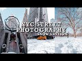 Snow Street Photography in New York City